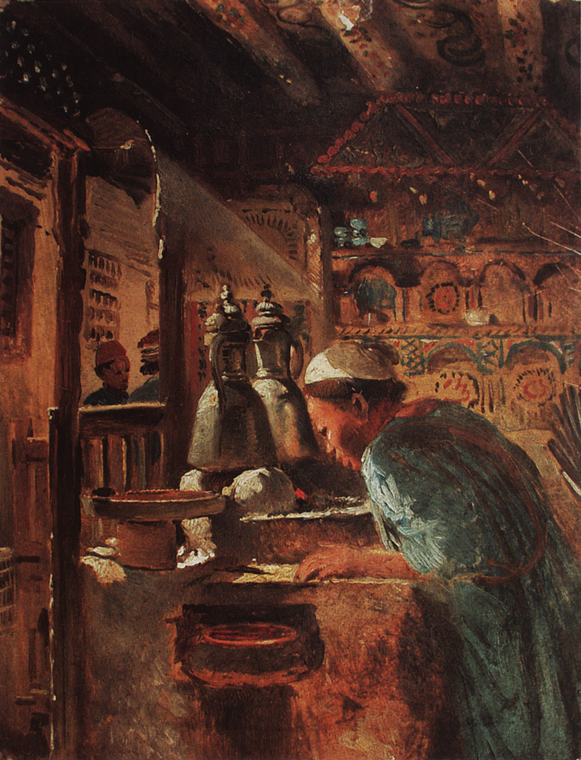 Маковский К.. Каир. Жанровая сцена. 1870-е