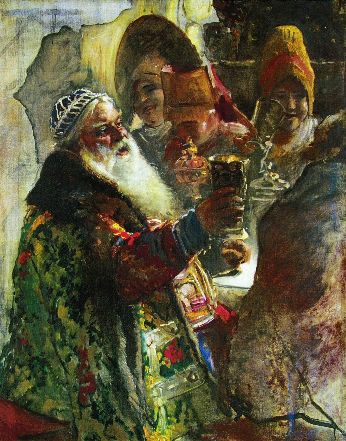 Маковский К.. Портрет князя П.П.Вяземского. Начало 1880-х