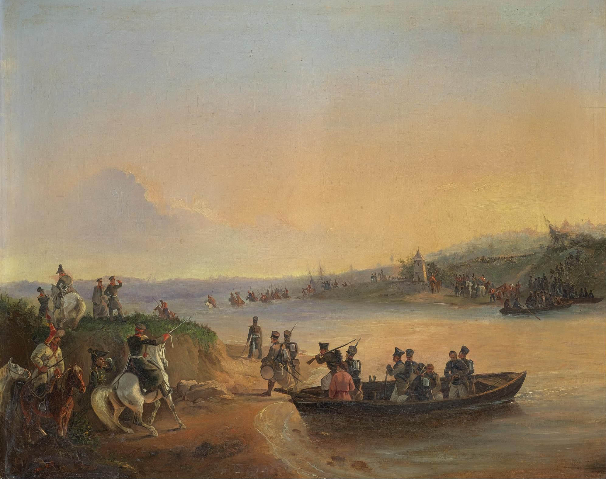 Байков. Маневры русской армии. 1844