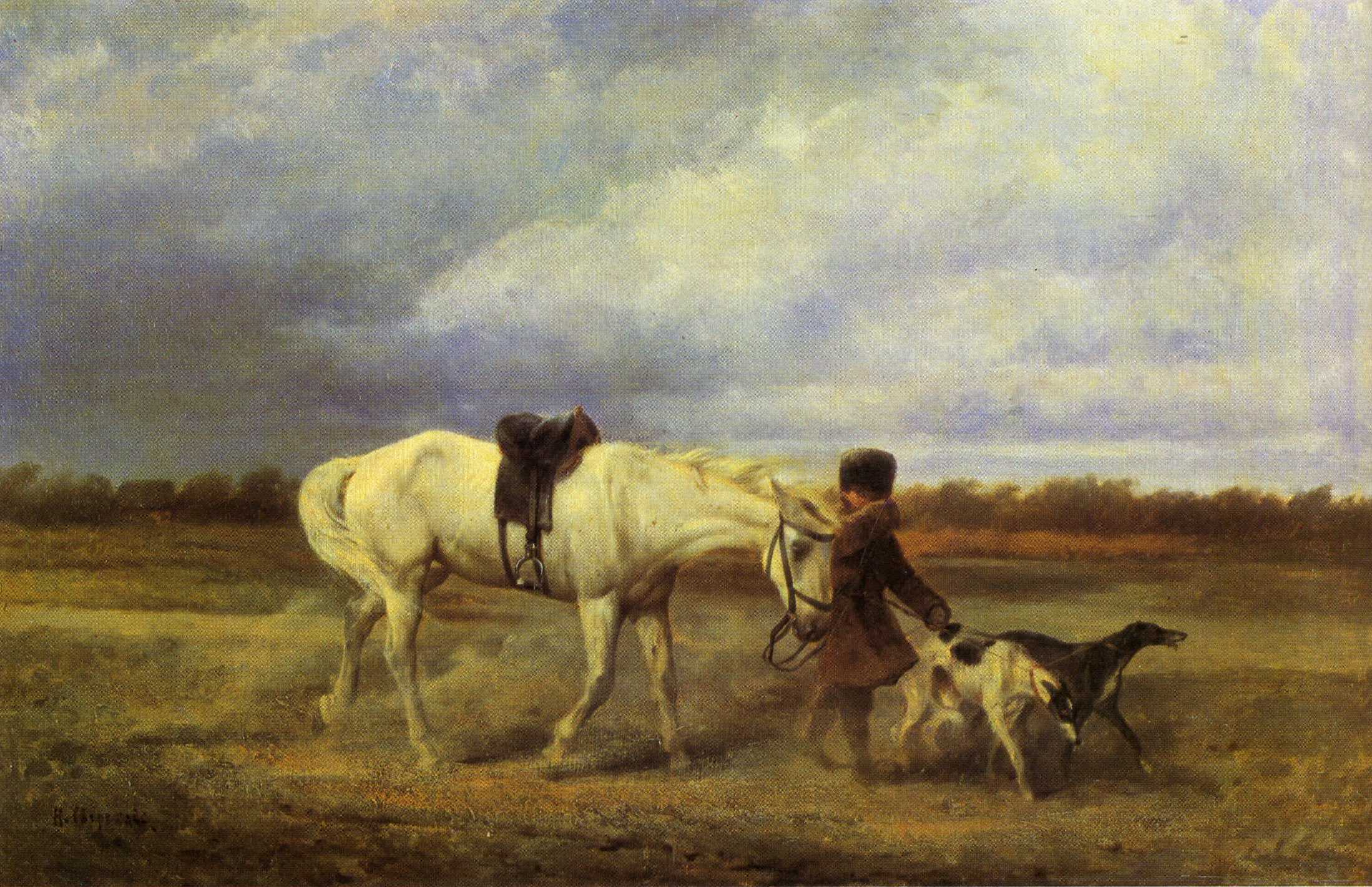 Сверчков Н.. Псарь. 1860-1870-е