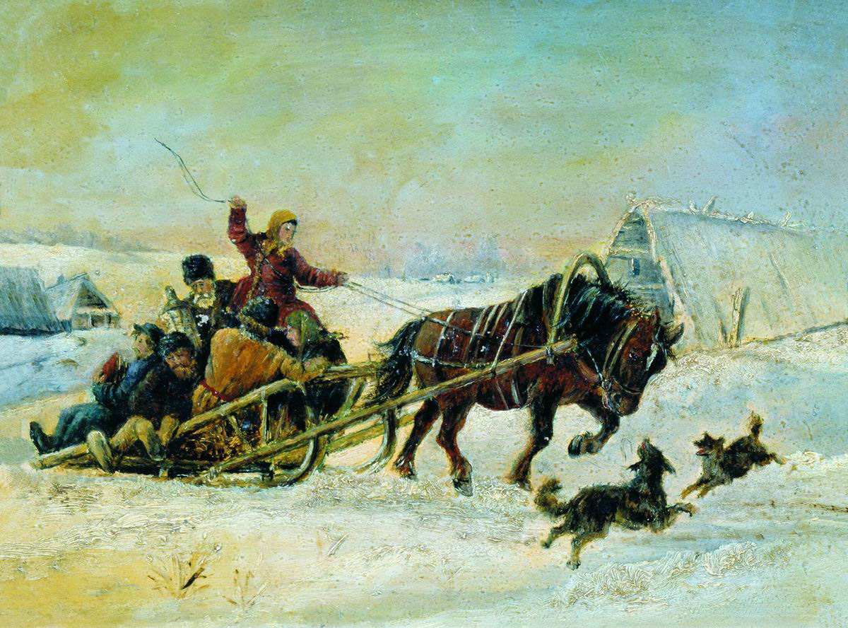 Сверчков Н.. На Масленице