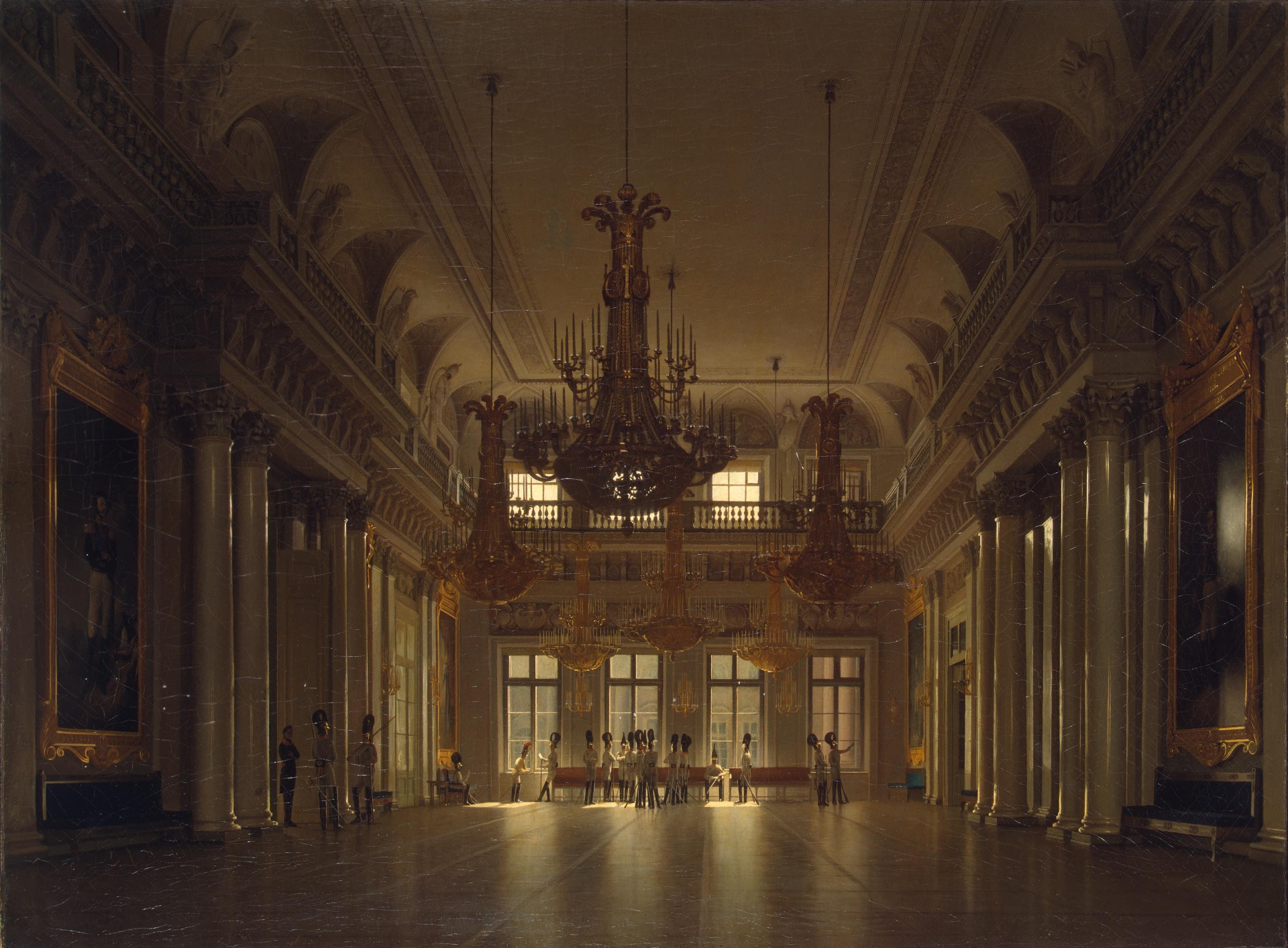 Зарянко. Фельдмаршальский зал Зимнего дворца. 1838