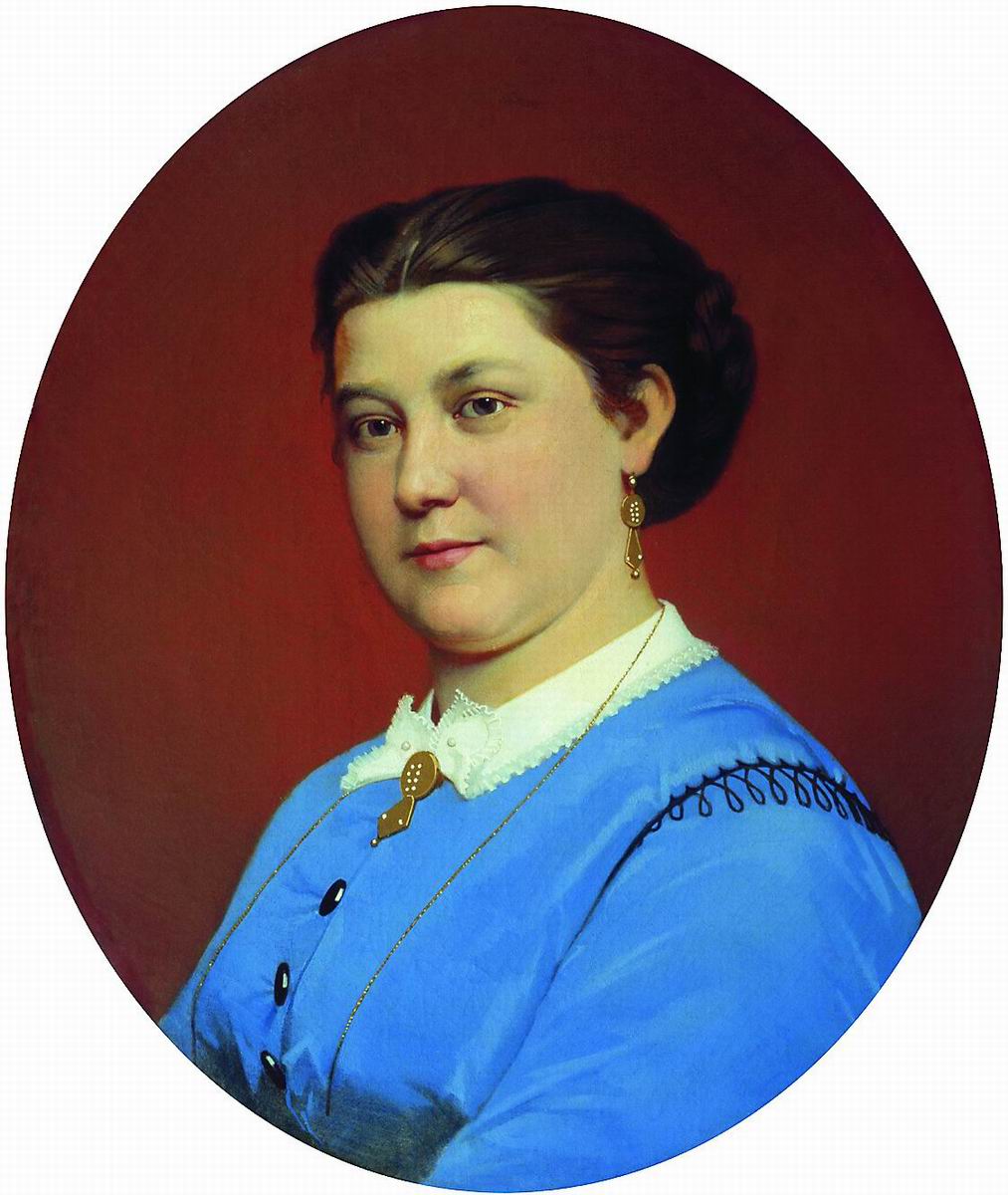 Зарянко. Женский портрет. 1860-е