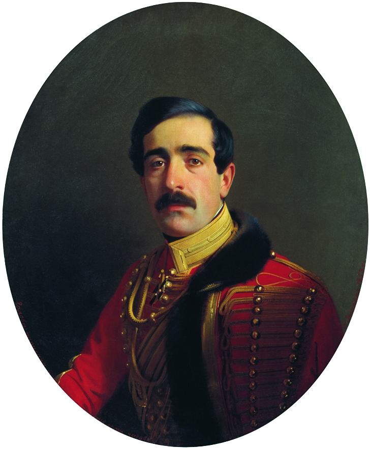Зарянко. Портрет князя Семена Давыдовича Абамелека. 1853