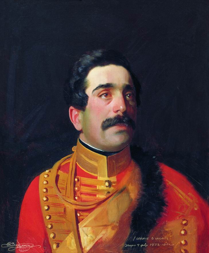 Зарянко. Портрет князя Семена Давыдовича Абамелека. 1852