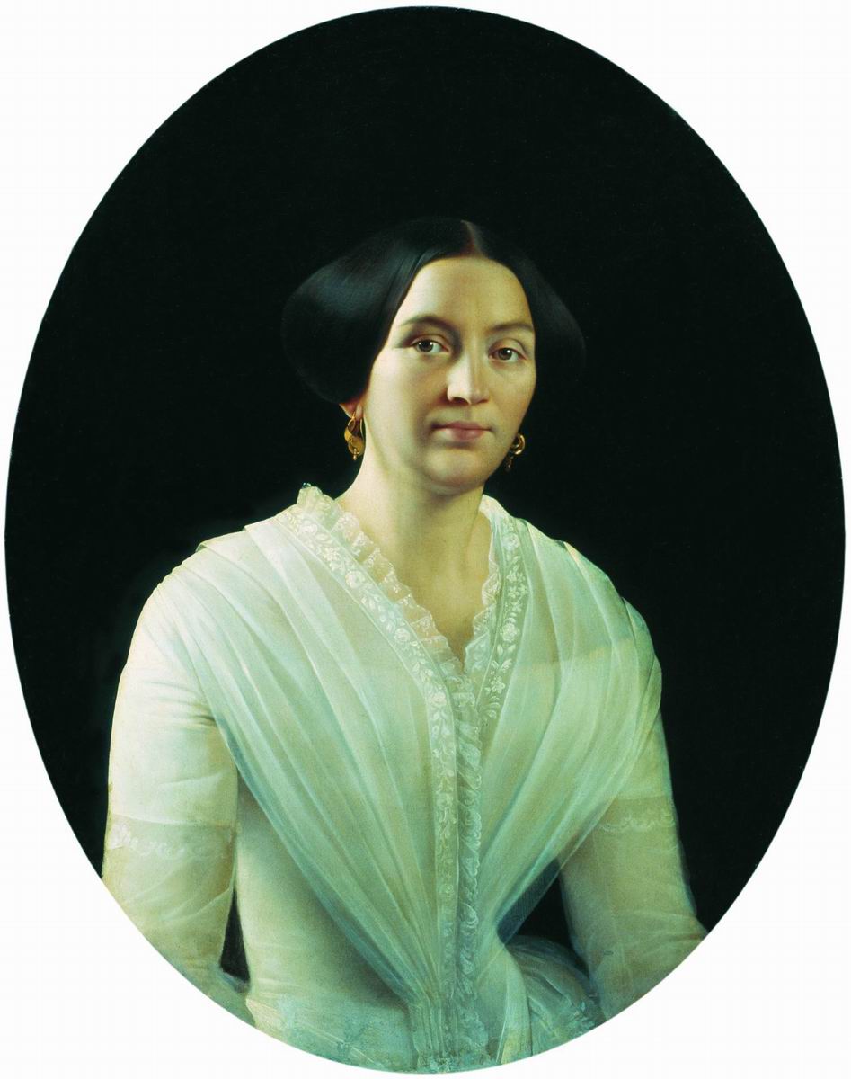 Зарянко. Портрет Анисьи Петровны Лесниковой. 1850