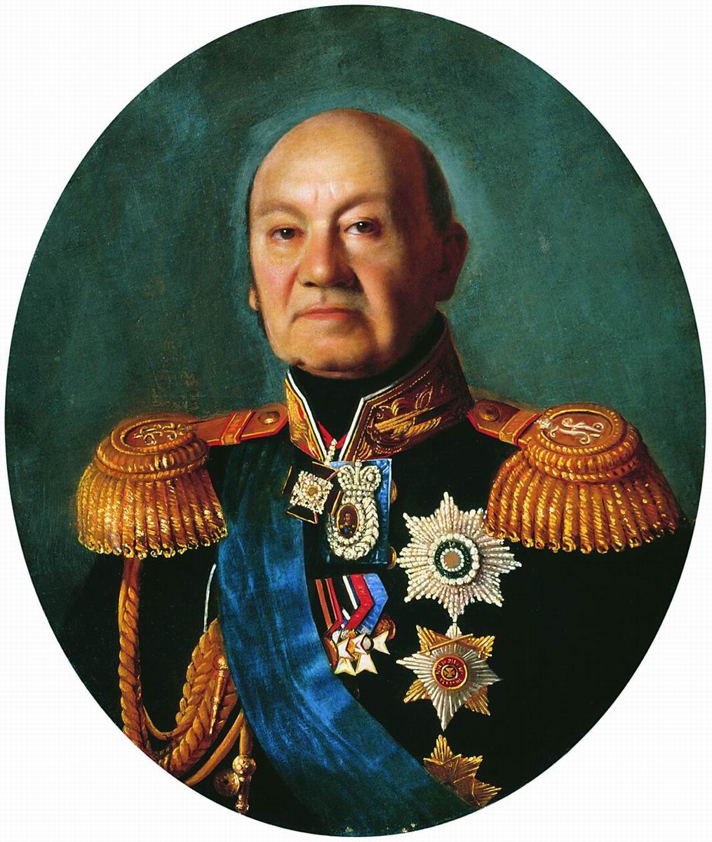 Зарянко. Портрет генерал-адъютанта графа Арсения Андреевича Закревского. Не ранее 1848