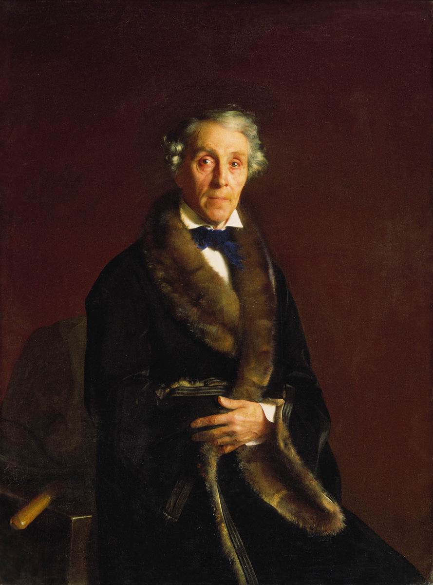 Зарянко. Портрет художника и скульптора Ф.П.Толстого, вице-президента Академии художеств. 1850