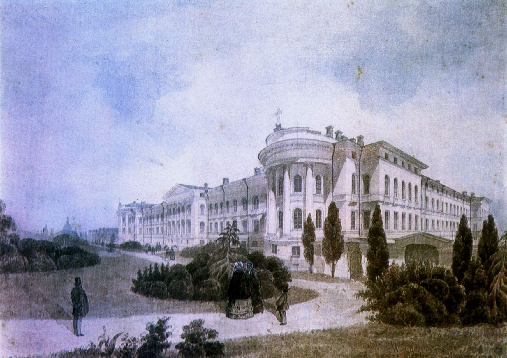 Сажин. Университет в Киеве. 1846