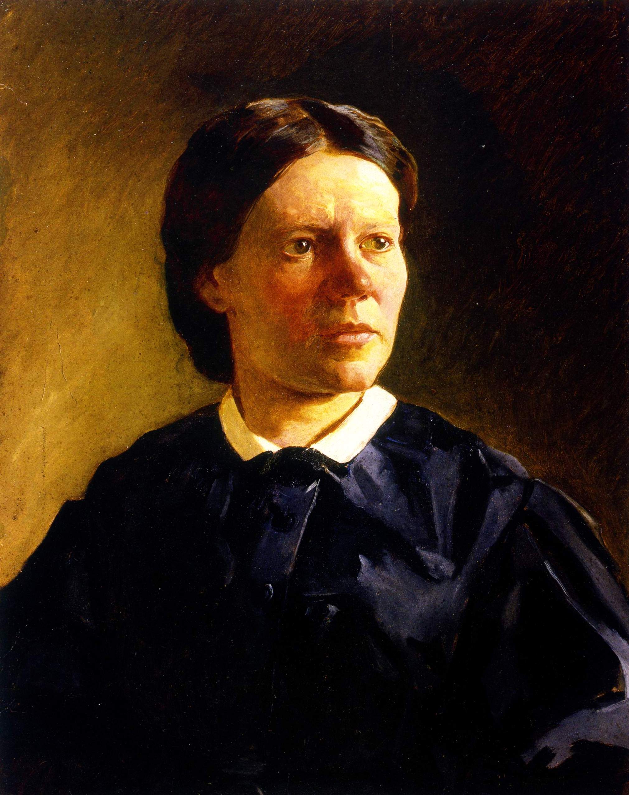 Ге Н.Н.. Портрет А.Н. Забелло. 1860-е