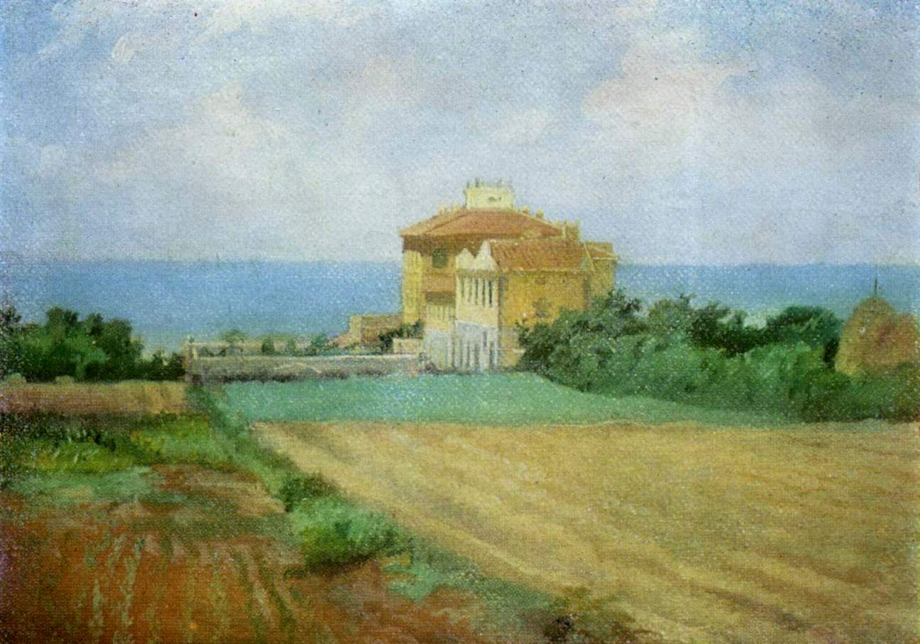 Ге Н.Н.. Вблизи Неаполя. 1860-е