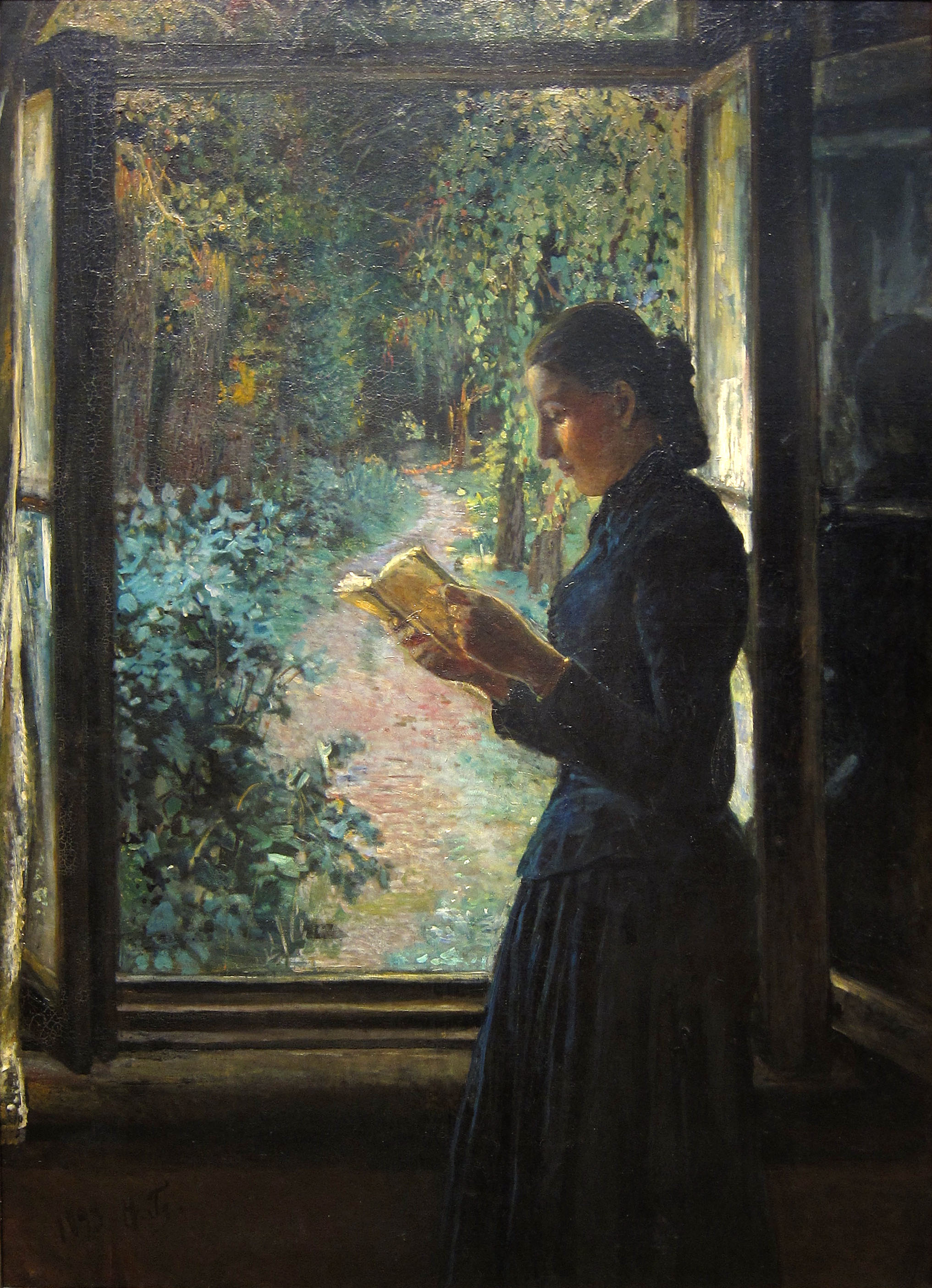 Ге Н.Н.. Портрет Н.И.Петрункевич. 1892-1893