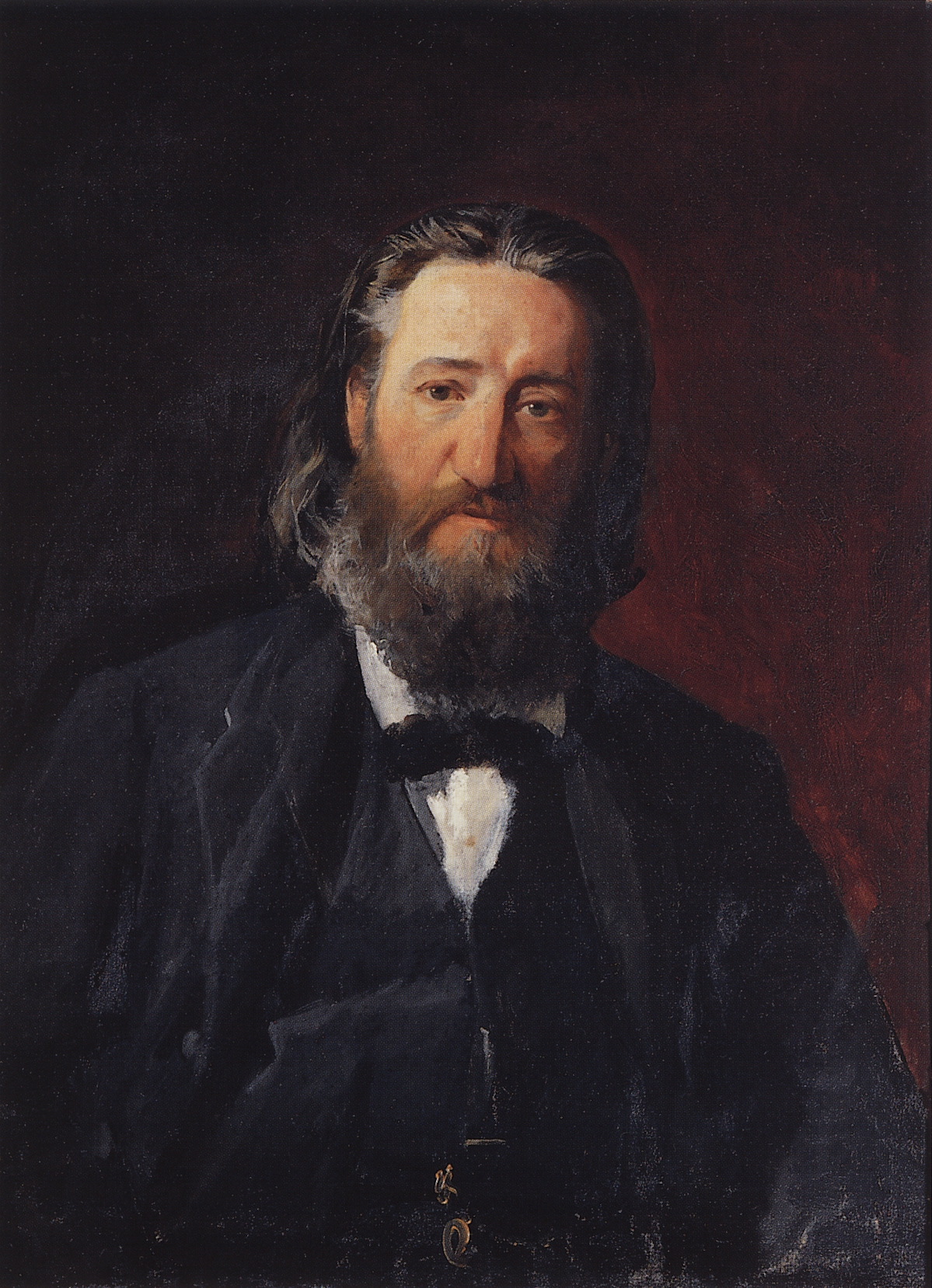 Ге Н.Н.. Портрет Иосифа Доманже. 1868
