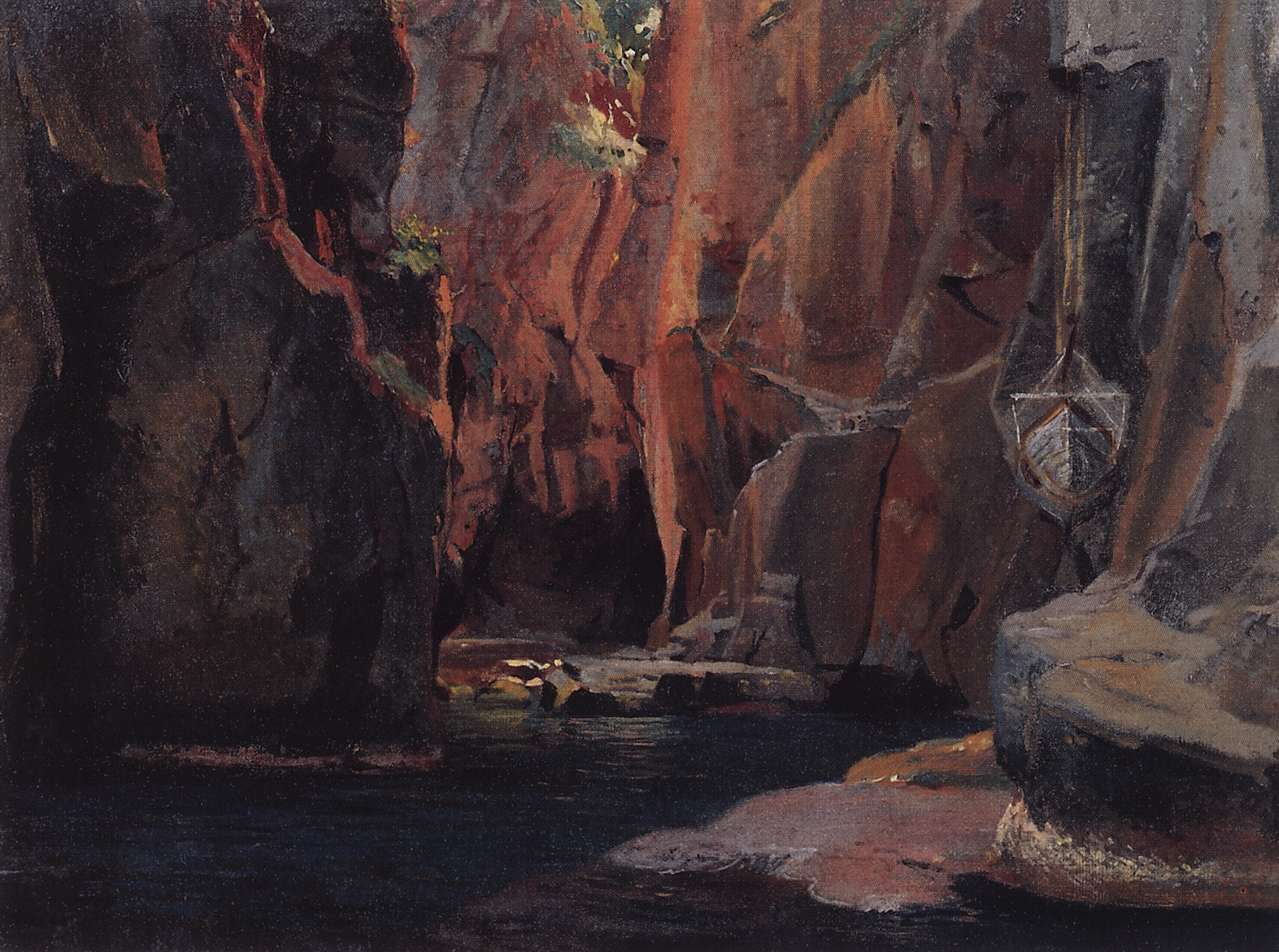 Ге Н.Н.. Ущелье в горах Каррары. 1868