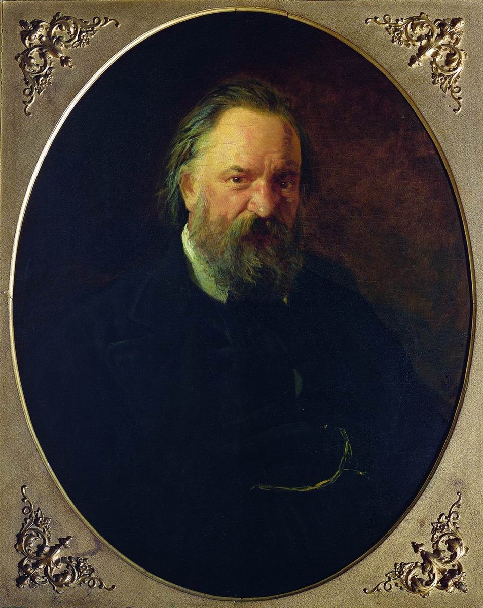 Ге Н.Н.. Портрет А.И.Герцена. 1867