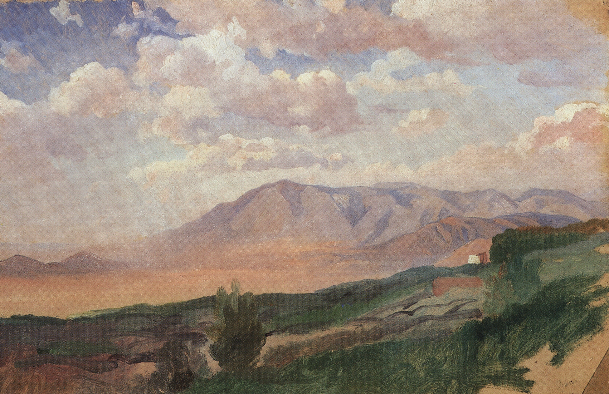 Ге Н.Н.. Горы. Вико. 1858