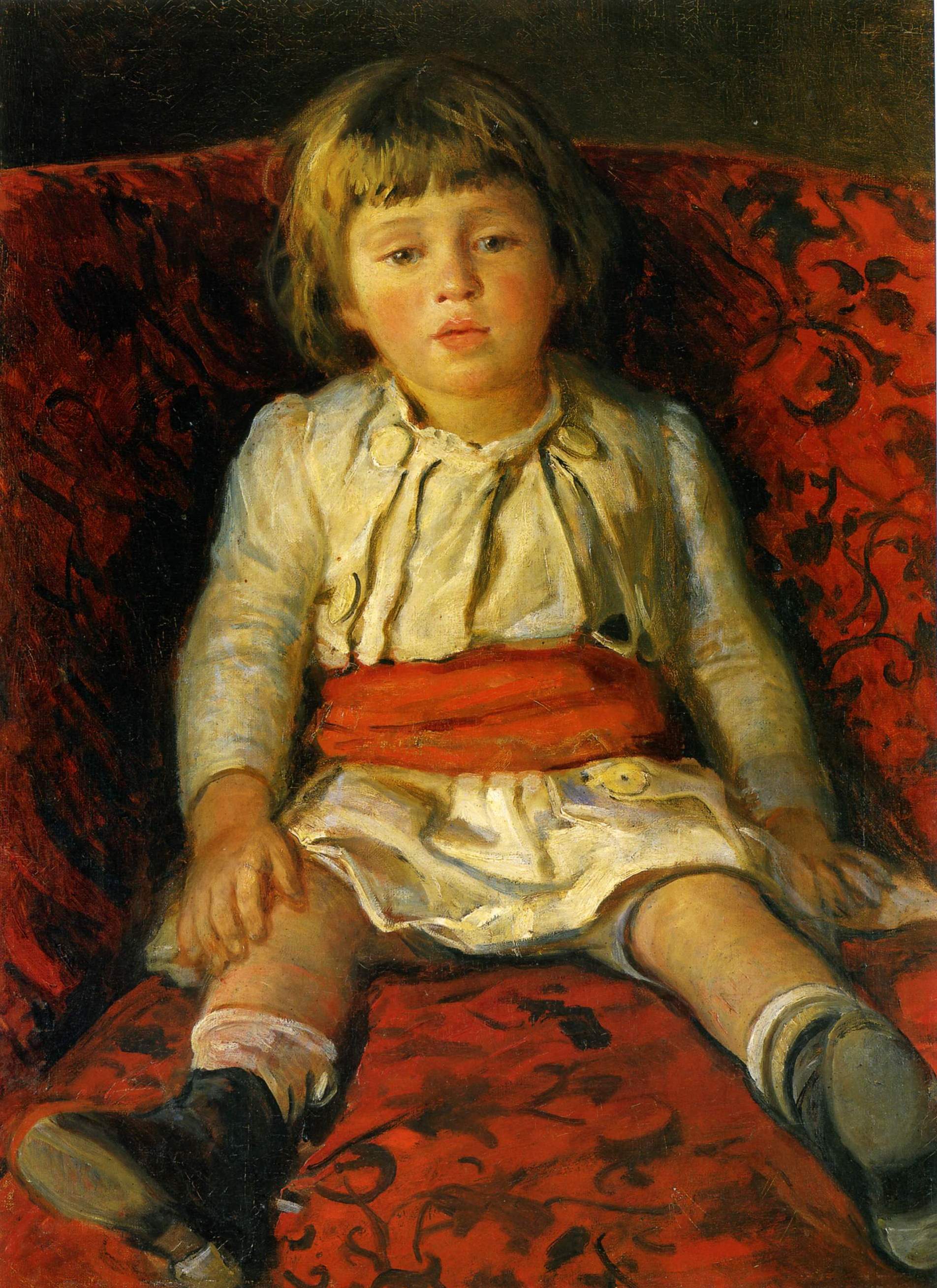 Ге Н.Н.. Портрет Николая Ге, внука художника. 1889