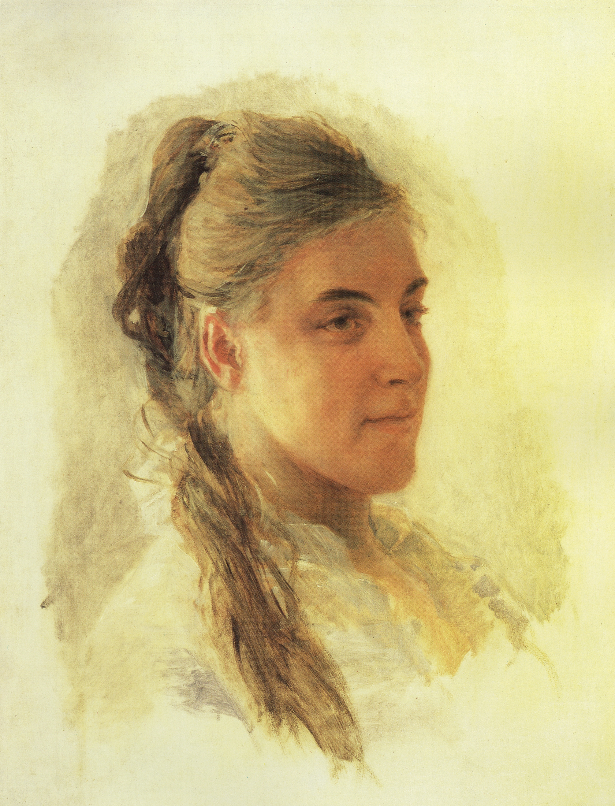 Ге Н.Н.. Портрет Е.И.Забелло. 1879