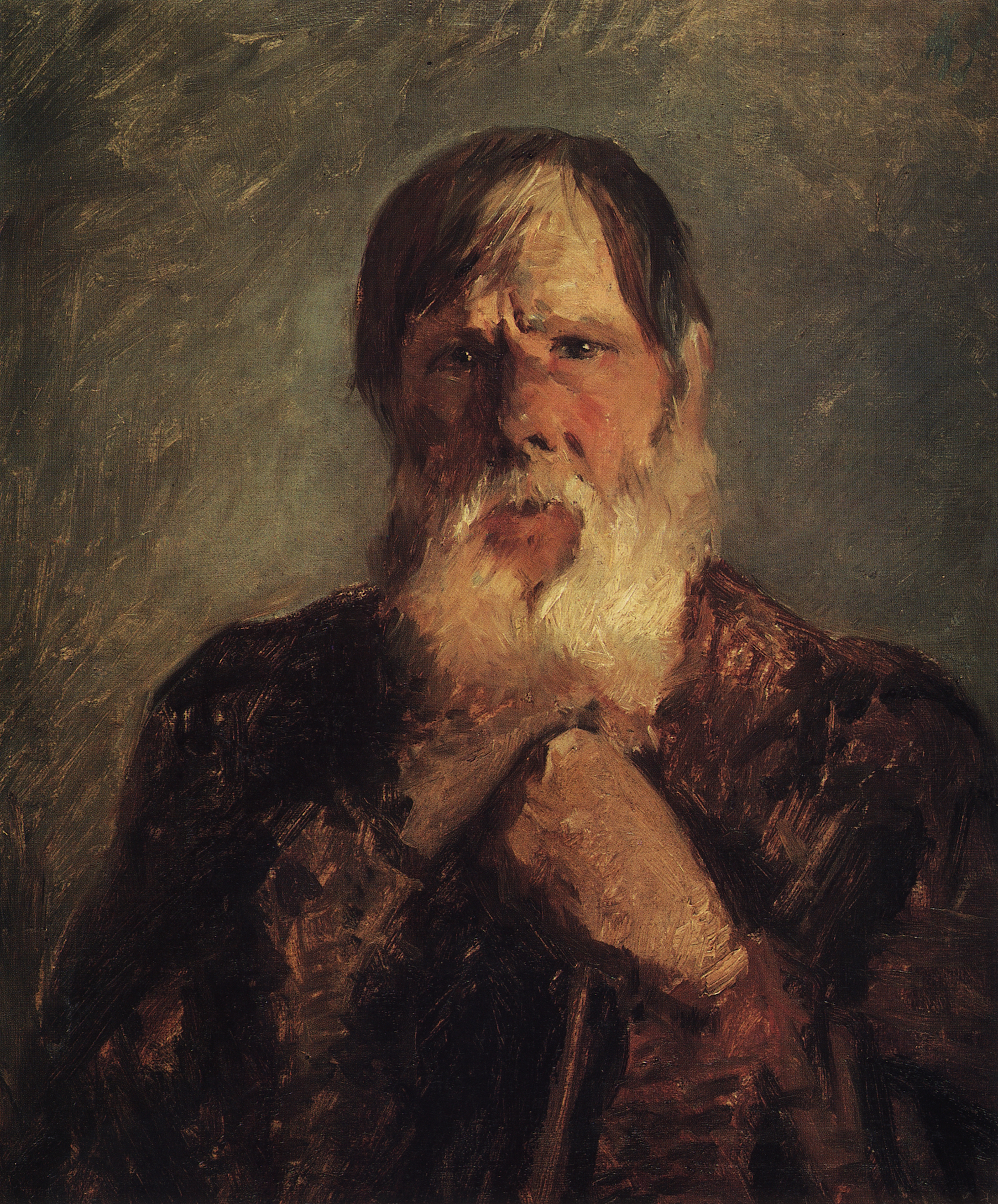 Ге Н.Н.. Старик-крестьянин. 1880-е