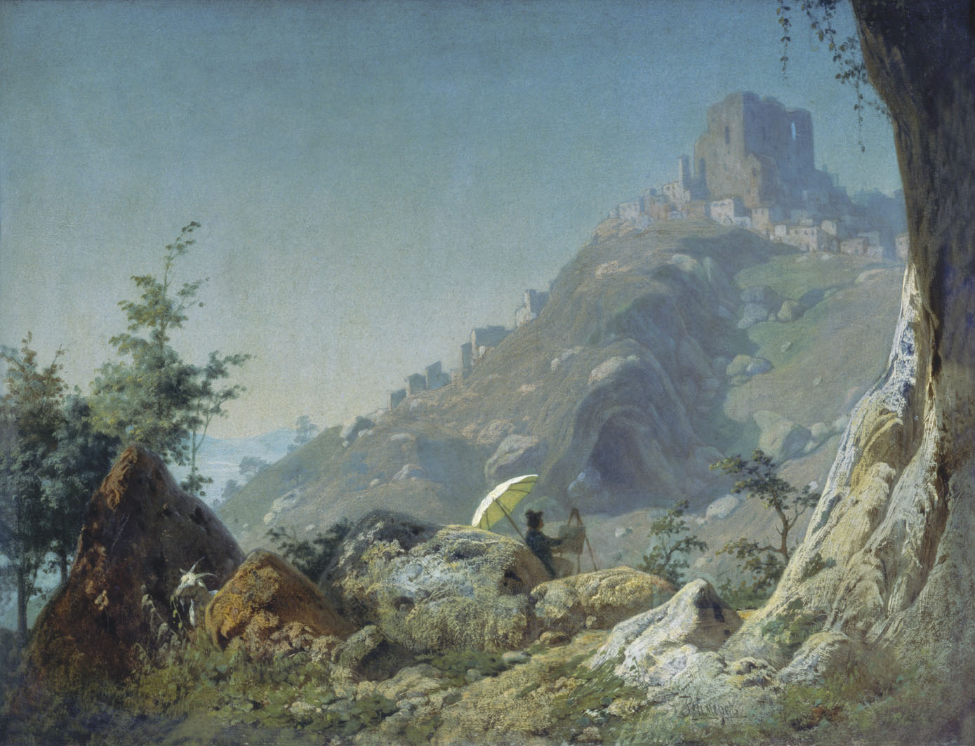 Реймерс. Вид в Черваро близ Рима. 1862-1863