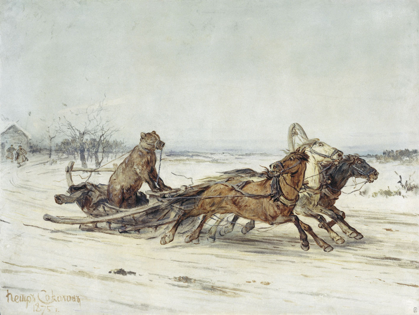 Соколов П.П.. Генерал Топтыгин. 1875