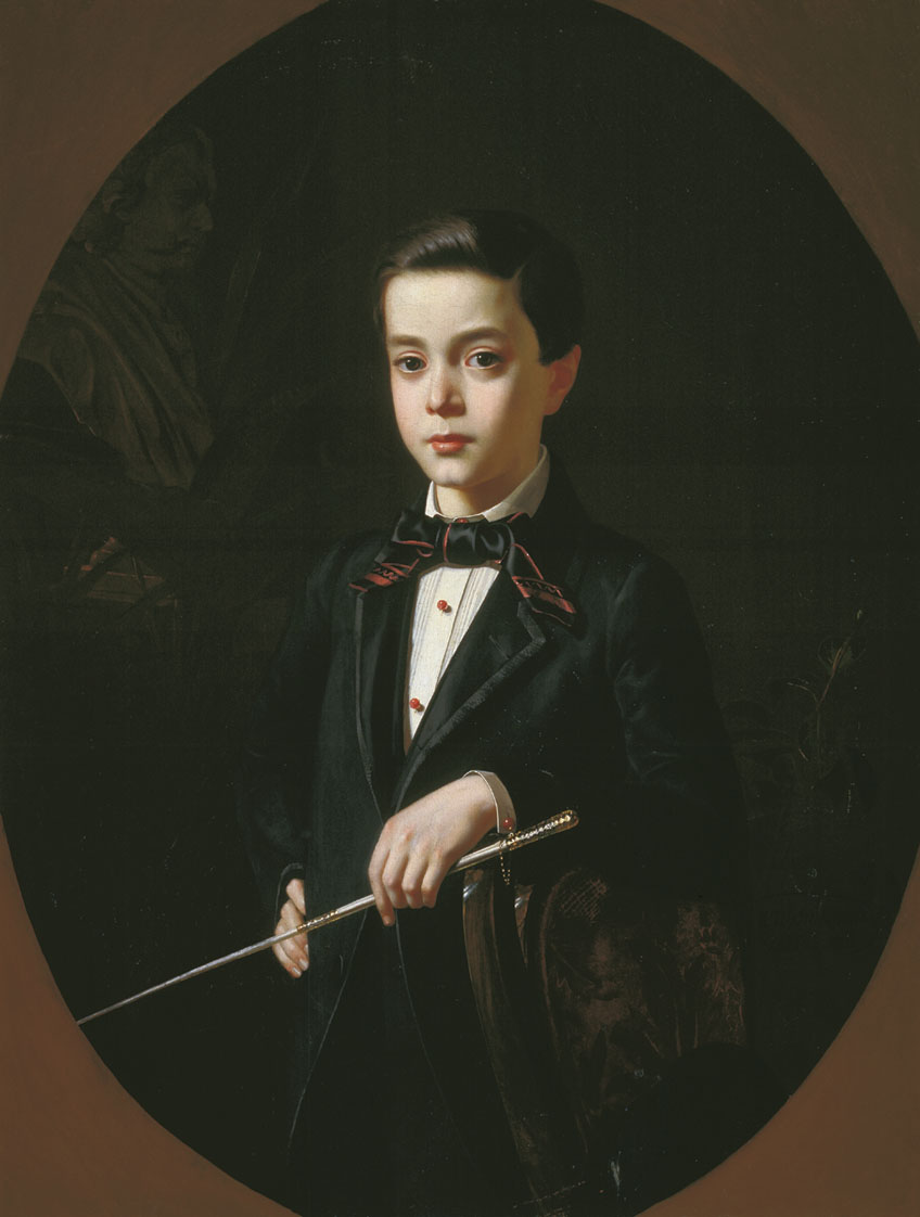 Тютрюмов. Портрет Б.А.Нарышкина в детстве. 1854
