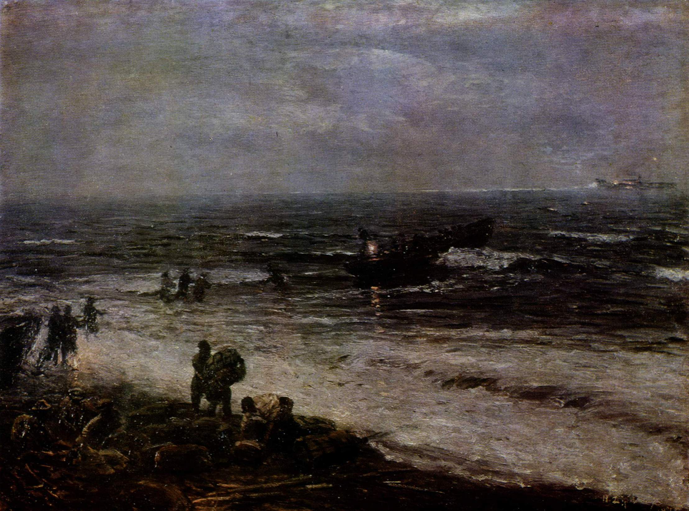 Дубовской. В непогоду. 1901  