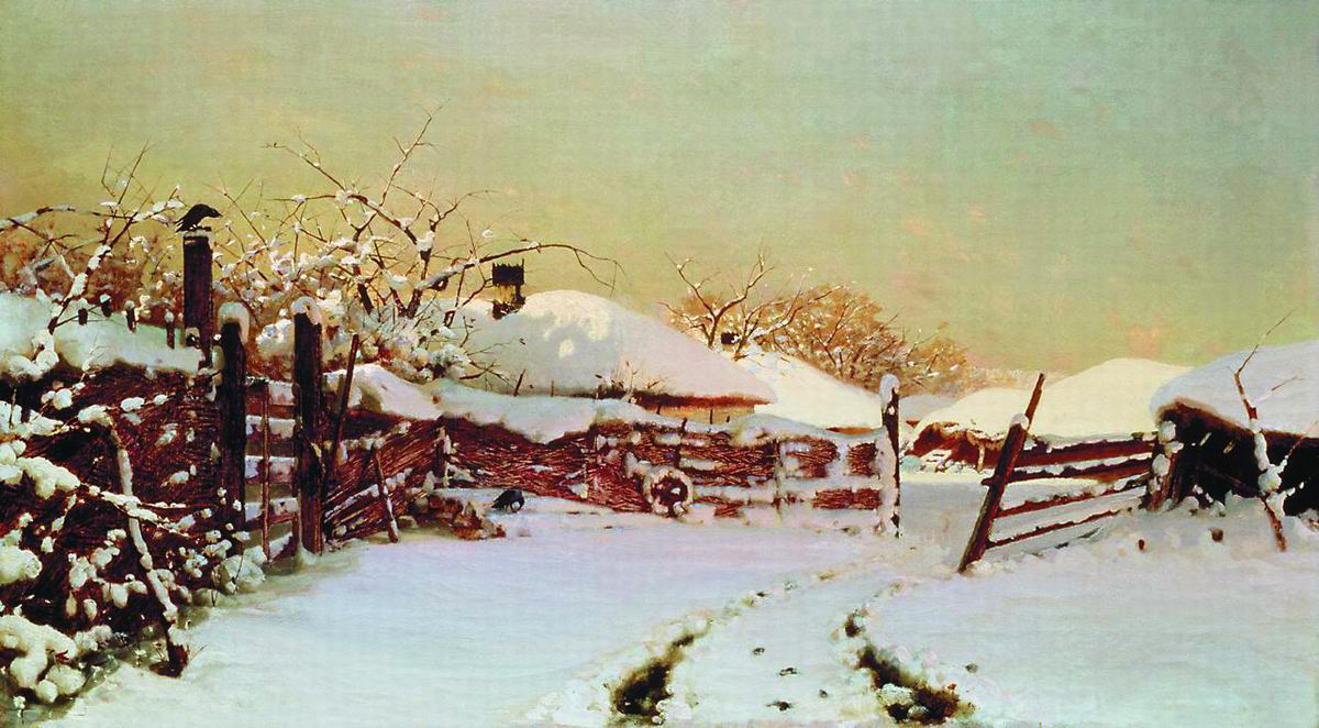 Дубовской. Зима. 1884
