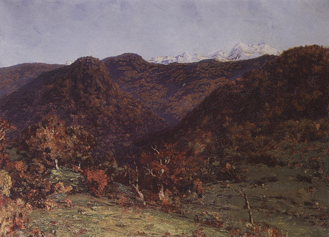 Дубовской. В горах. 1904