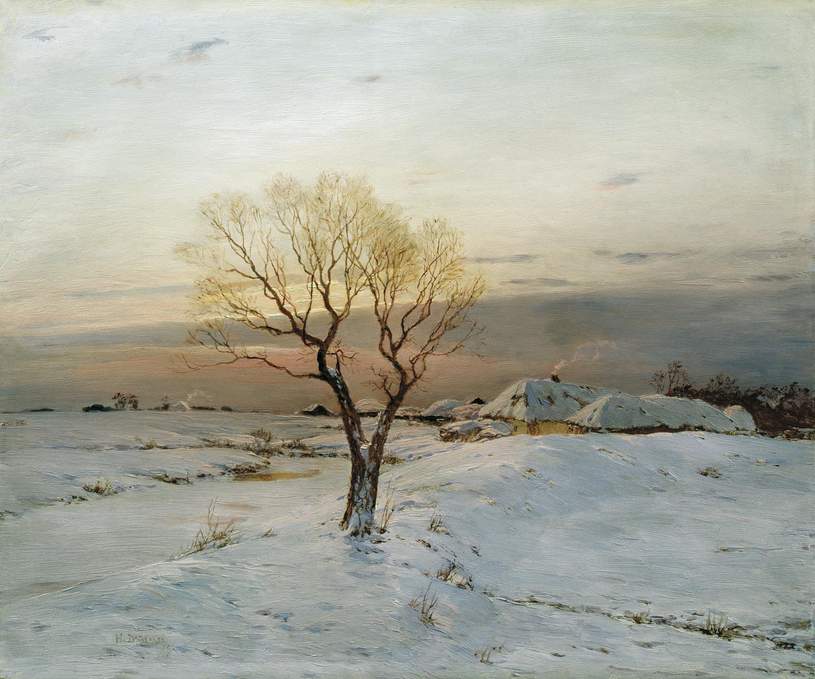 Дубовской. Морозное утро. 1894
