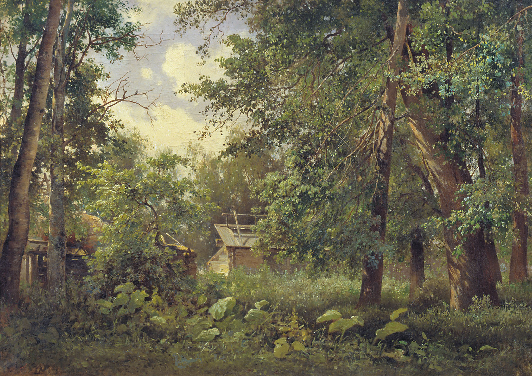 Аммон. Летний пейзаж. 1877