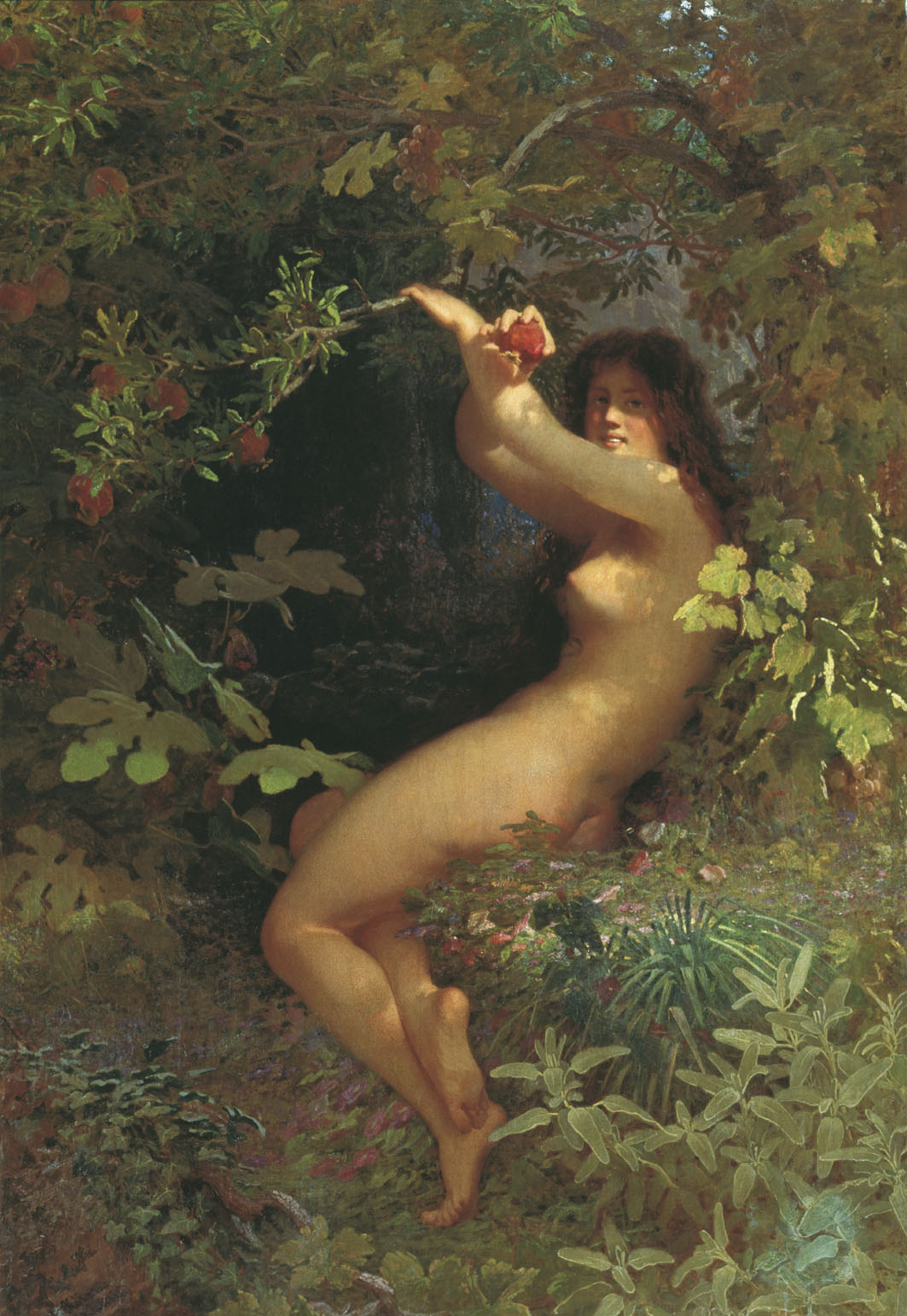 Келер-Вилианди. Ева с гранатом. 1881