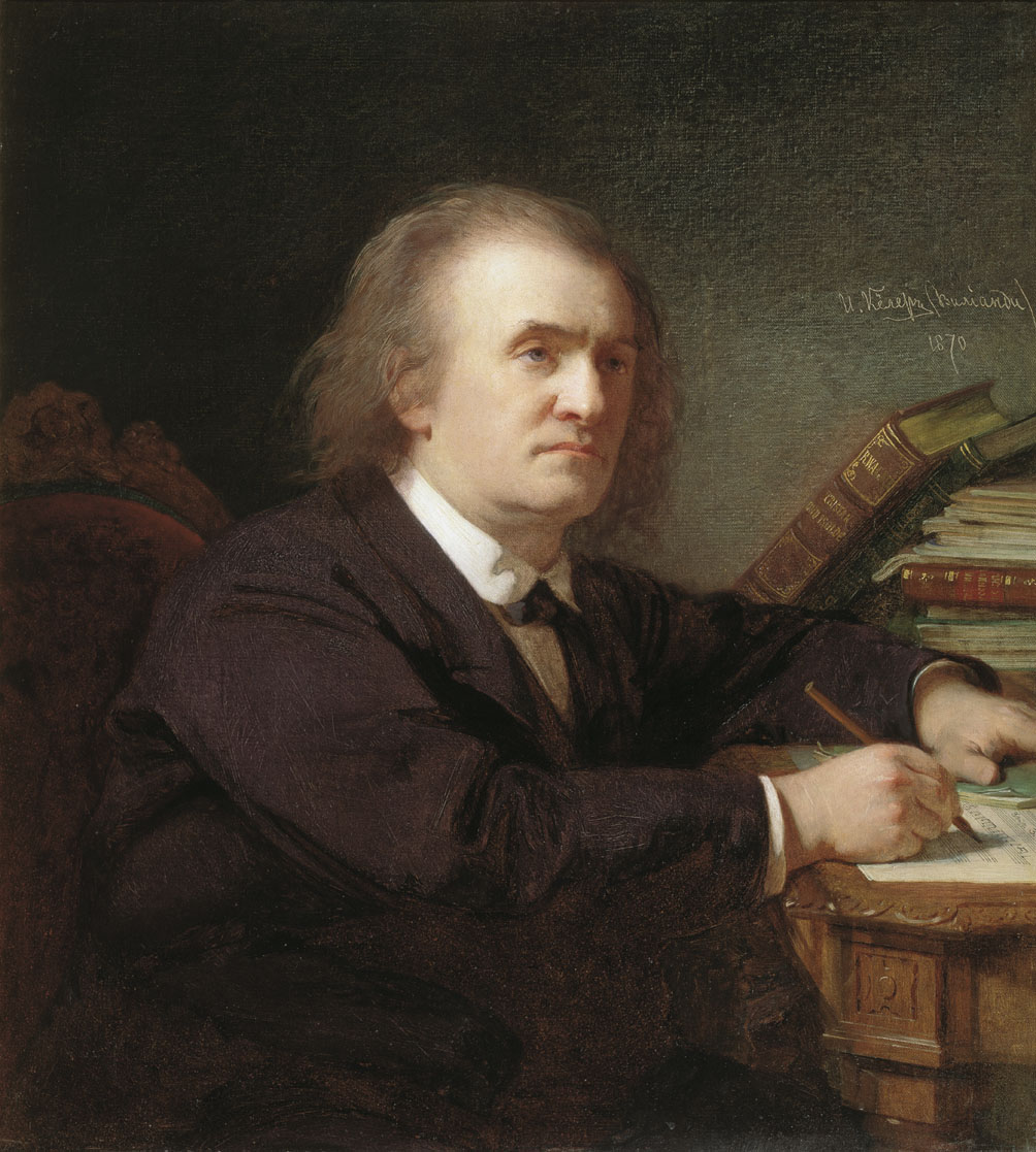 Келер-Вилианди. Портрет А.Н.Серова. 1870