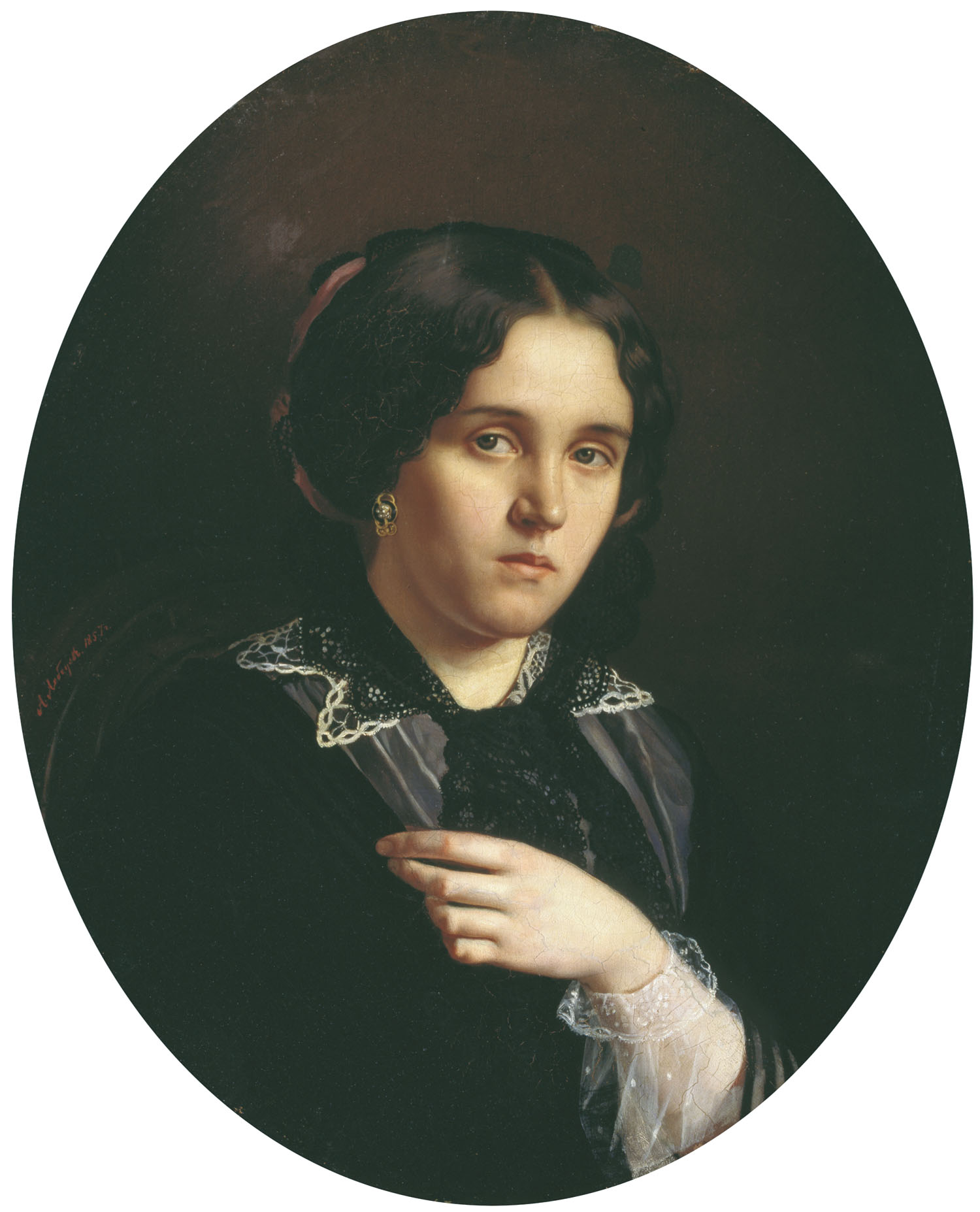 Лебедев А.. Портрет жены