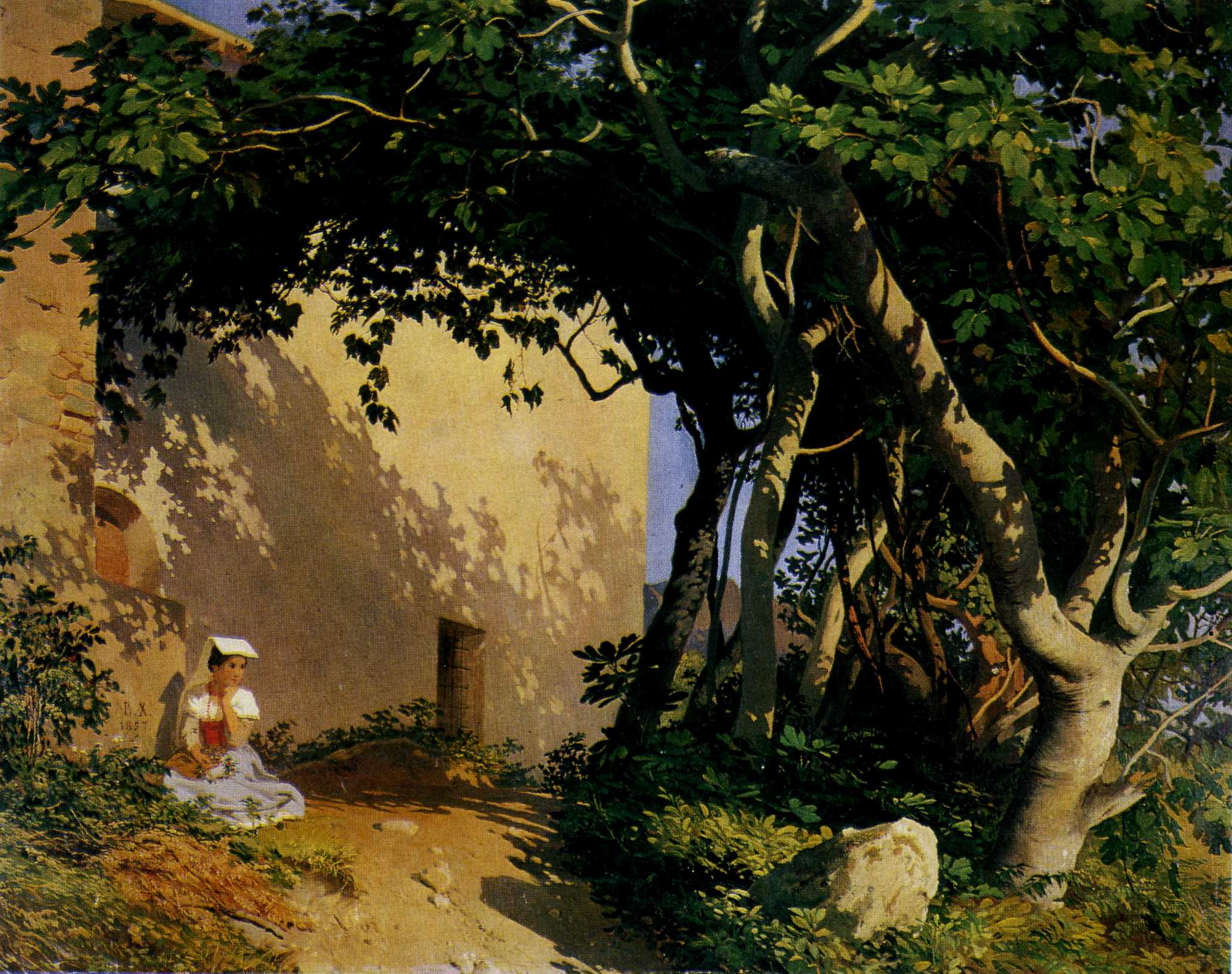 Худяков. Фиговое дерево. 1857 