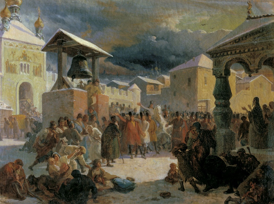 Худяков. Новгородское вече. Вечевой колокол. 1861