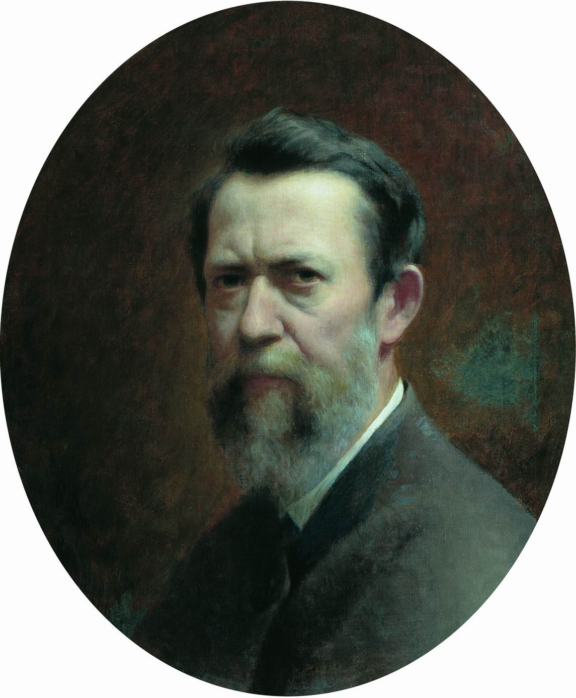 Бронников. Автопортрет. 1889