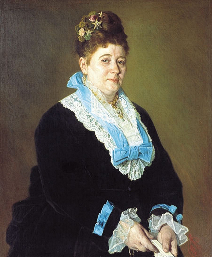 Крамской. Портрет Е.Ю.Зак. 1874