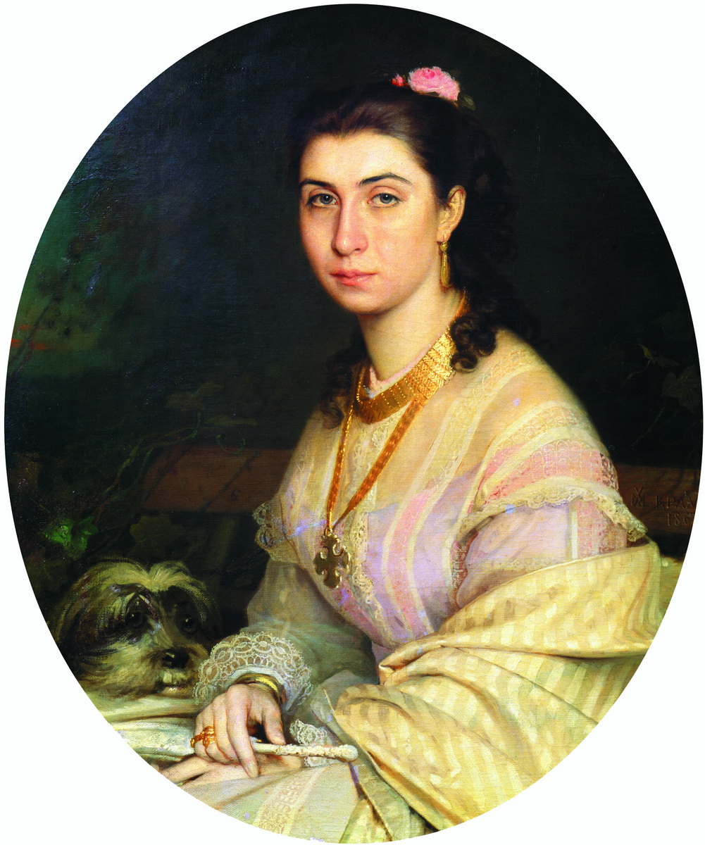 Крамской. Женский портрет. 1867