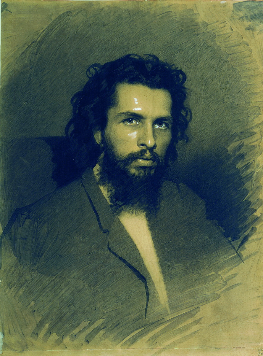 Крамской. Портрет художника Николая Андреевича Кошелева. 1866