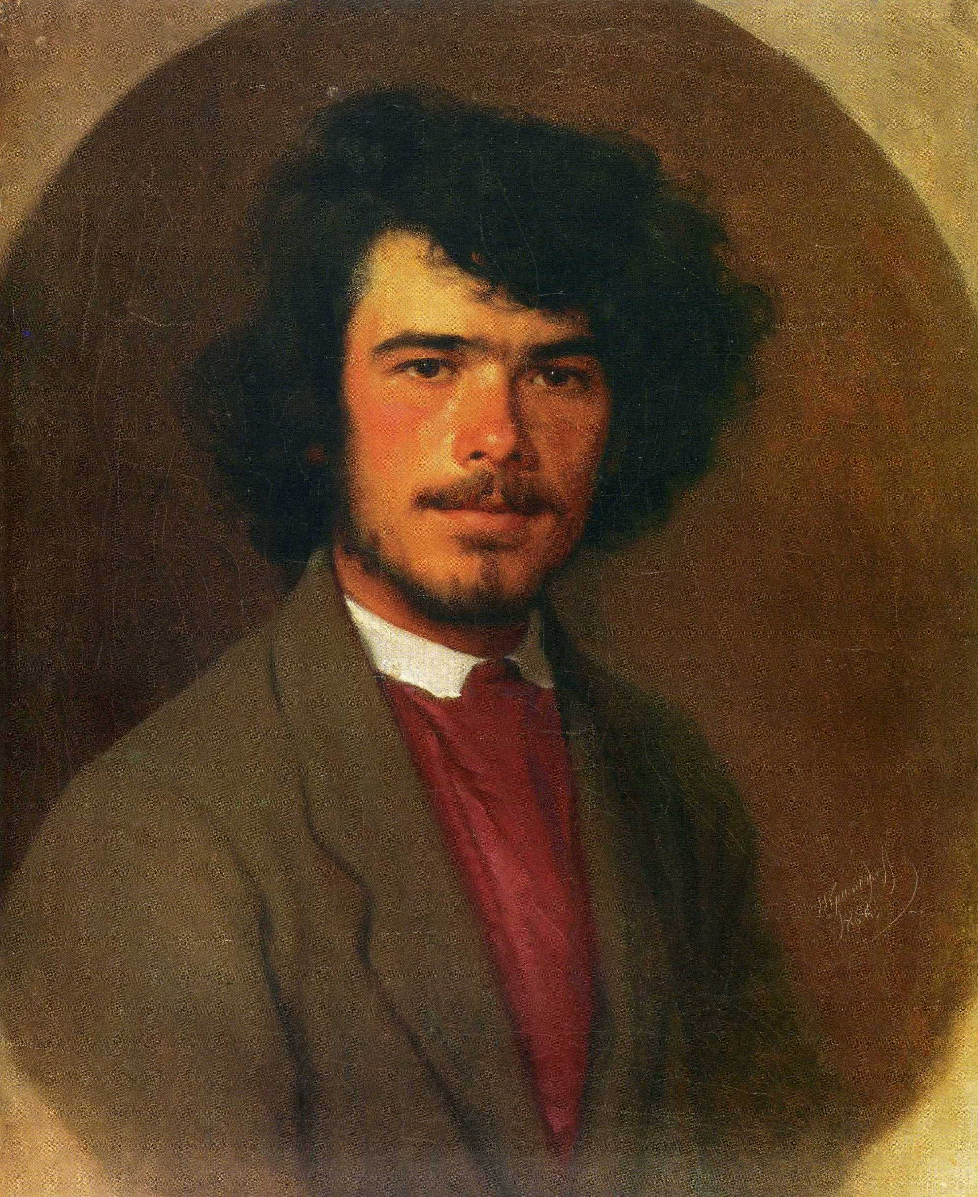 Крамской. Портрет агронома М.Е. Вьюнникова. 1868