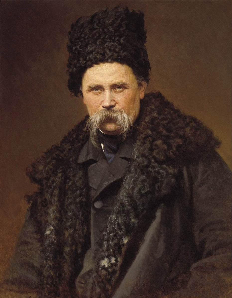 Крамской. Портрет поэта и художника Тараса Григорьевича Шевченко. 1871