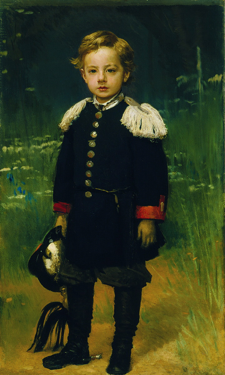 Крамской. Портрет Сергея Крамского, сына художника. 1883