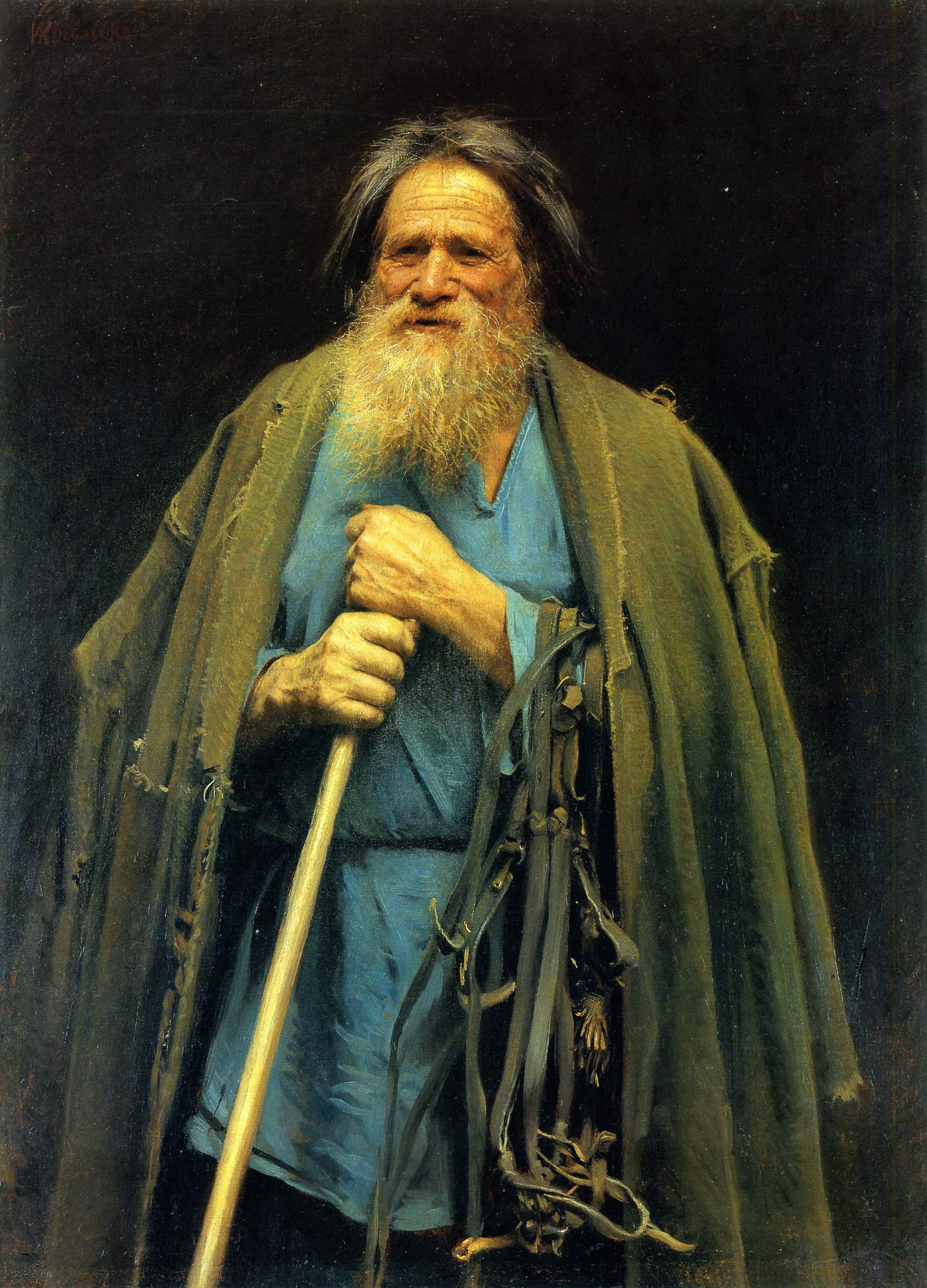 Крамской. Крестьянин с уздечкой. Мина Моисеев. 1883