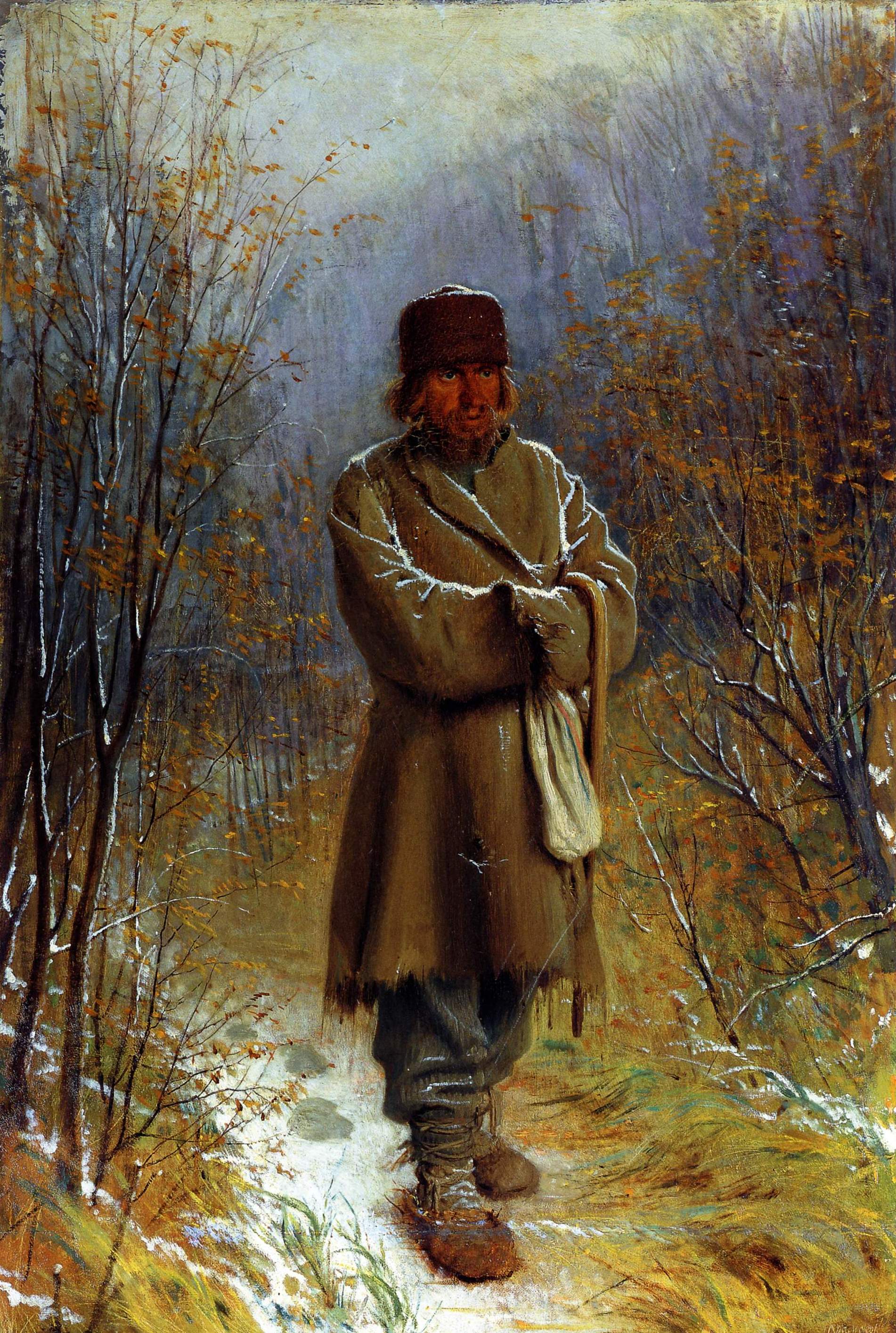 Крамской. Созерцатель. 1876