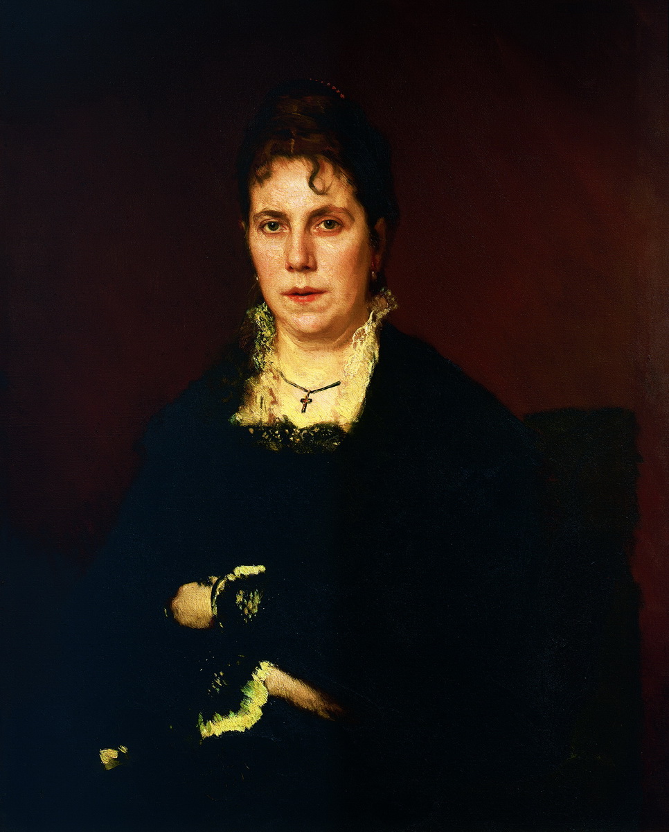 Крамской. Портрет Софьи Николаевны Крамской, жены художника. 1879