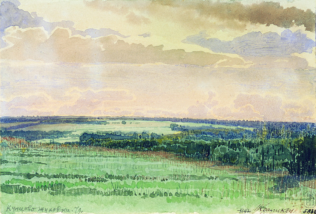 Крамской. Жуковка. Озеро. 1879