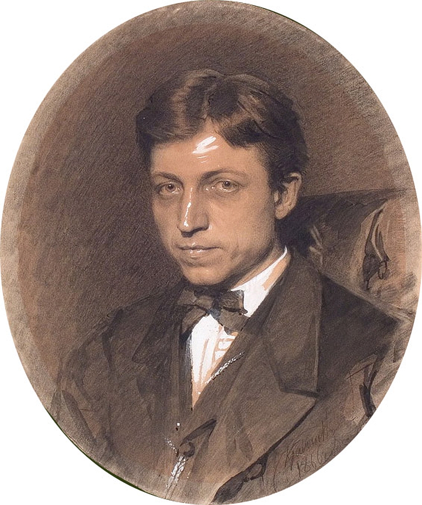 Крамской. Портрет неизвестного. 1866