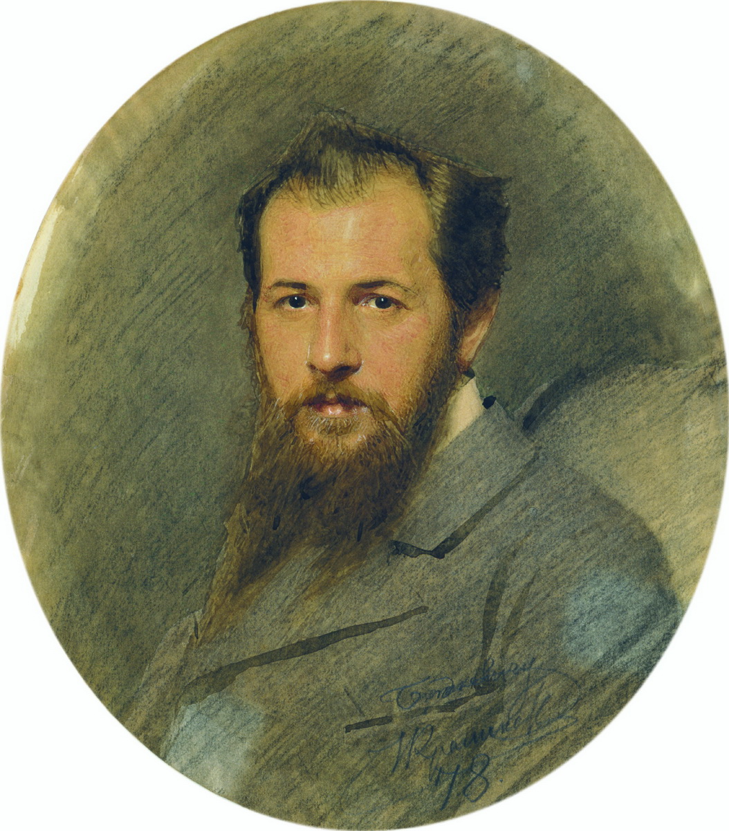 Крамской. Портрет Будкевича. 1878