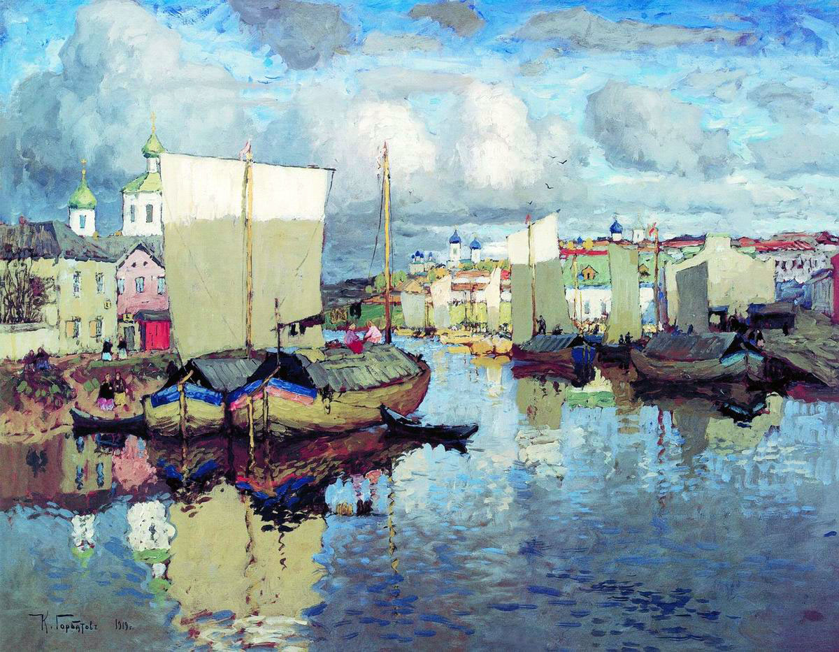 Горбатов. Псков (Жизнь на реке Пскова). 1919